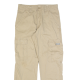 WRANGLER Cargo Mens Trousers Beige Relaxed Straight W30 L28