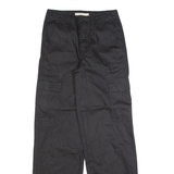 LEVI'S 95 Baggy Womens Trousers Black Relaxed Straight W24 L30