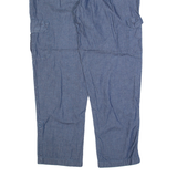 TOMMY HILFIGER Cargo Womens Trousers Blue Regular Tapered W24 L30