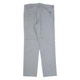 CALVIN KLEIN Mens Trousers Grey Regular Straight W34 L30