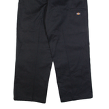 DICKIES Workwear Mens Trousers Black Regular Straight W36 L30