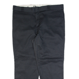 DICKIES Flex 874 Workwear Mens Trousers Black Regular Straight W42 L30