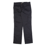 DICKIES Workwear Womens Trousers Black Regular Straight W32 L32