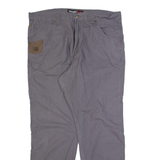 WRANGLER Riggs Workwear Mens Trousers Grey Regular Straight W40 L32
