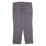 WRANGLER Riggs Workwear Mens Trousers Grey Regular Straight W40 L32