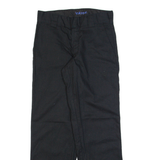 DICKIES Workwear Mens Trousers Black Regular Straight W28 L30