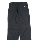DICKIES Workwear Mens Trousers Black Regular Straight W28 L30