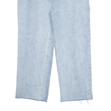GUESS Carpenter Cargo Mens Jeans Blue Regular Straight Acid Wash W38 L29