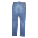 TOMMY HILFIGER Womens Jeans Blue Regular Tapered Stone Wash W36 L36