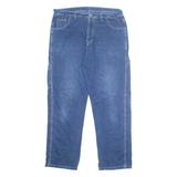 LEE Mens Jeans Blue Regular Straight Stone Wash W38 L31