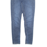 GUESS Mens Jeans Blue Regular Tapered Stone Wash W28 L28