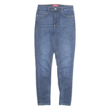 GUESS Mens Jeans Blue Regular Tapered Stone Wash W28 L28