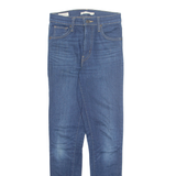 LEVI'S Big E Womens Jeans Blue Slim Skinny Stone Wash W26 L30