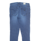 GUESS Womens Jeans Blue Regular Skinny Stone Wash W27 L27