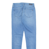 TOMMY HILFIGER Womens Jeans Blue Regular Skinny Stone Wash W26 L30
