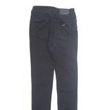 EMPORIO ARMANI Womens Jeans Black Regular Tapered W27 L32