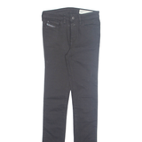 DIESEL Womens Jeans Black Regular Tapered W25 L32