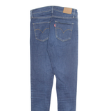LEVI'S Big E 720 Womens Jeans Blue Regular Skinny Stone Wash W27 L32