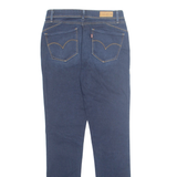 LEVI'S Womens Jeans Blue Regular Skinny Stone Wash W27 L32