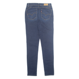 LEVI'S Womens Jeans Blue Regular Skinny Stone Wash W27 L32