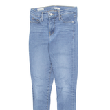 LEVI'S Big E 310 Womens Jeans Black Regular Skinny Stone Wash W26 L30