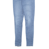 LEVI'S Big E 310 Womens Jeans Black Regular Skinny Stone Wash W26 L30