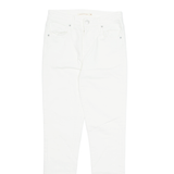 LEVI'S 721 Mens Jeans White Regular Tapered W26 L30
