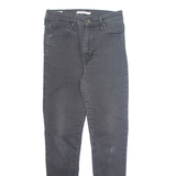 LEVI'S Big E Womens Jeans Green Slim Skinny Stone Wash W29 L30