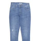 LEVI'S 721 Womens Jeans Blue Regular Skinny Stone Wash W28 L29