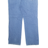 DICKIES Mens Jeans Blue Loose Straight Stone Wash W34 L28