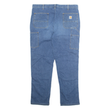 CARHARTT Cargo Mens Jeans Blue Relaxed Straight W40 L32