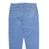 CARHARTT Mens Jeans Blue Regular Straight W40 L34