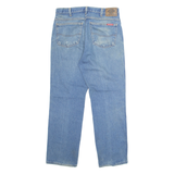 DICKIES Mens Jeans Blue Loose Straight Stone Wash W32 L28