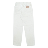 WRANGLER Mens Jeans White Regular Tapered W28 L29