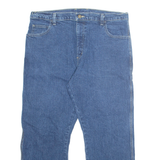 DICKIES Carpenter Cargo Mens Jeans Blue Loose Straight W36 L27