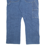 DICKIES Carpenter Cargo Mens Jeans Blue Loose Straight W36 L27