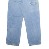 DICKIES Womens Jeans Blue Regular Straight Stone Wash W30 L30