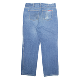 DICKIES Mens Jeans Blue Loose Straight Stone Wash W36 L30