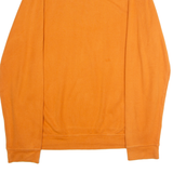 CASUALX Outdoor Canoeing Embroidery Mens Patterned Jumper Orange Crew Neck XL
