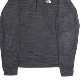 THE NORTH FACE Womens Fleece Grey 1/4 Zip L