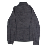 THE NORTH FACE Womens Fleece Grey 1/4 Zip L