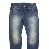 G-STAR RAW Mens Jeans Blue Slim Tapered W32 L32