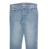 TOMMY HILFIGER Mens Jeans Blue Regular Tapered W32 L20
