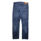 POLO RALPH LAUREN Womens Jeans Blue Slim Straight Stone Wash W30 L30