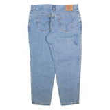 LEVI'S 550 Womens Jeans Blue Relaxed Tapered W34 L27