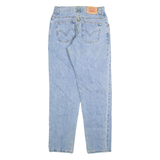 LEVI'S 550 Womens Jeans Blue Relaxed Tapered W25 L30