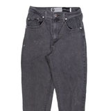 LEVI'S Silver Tab Womens Jeans Grey Relaxed Mom W24 L25