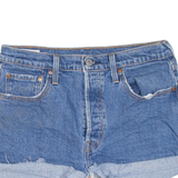 LEVI'S 501 BIG E Womens Denim Shorts Blue M W29