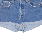 LEVI'S 501 BIG E Womens Denim Shorts Blue M W29