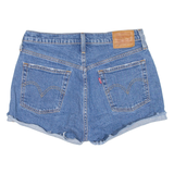 LEVI'S 501 BIG E Womens Denim Shorts Blue M W29